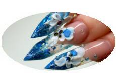 Nageldesign Edge Tips