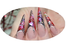Acryln�gel red