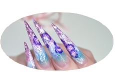 Step by Step Blau Lila