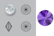 Swarovski Rivoli 8mm
