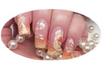 Nageldesign Pink Acryl