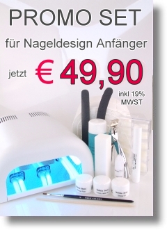 PROMO SET für Nageldesign Anfänger jetzt € 49,90