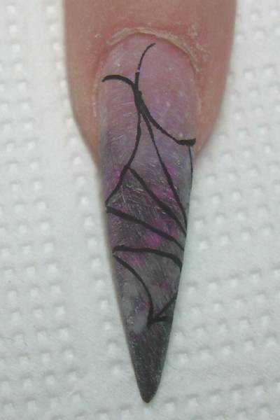 Nageldesign Anleitung Halloween 5