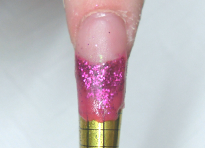Anleitung Acryln&auml;gel mit farbigem French 4