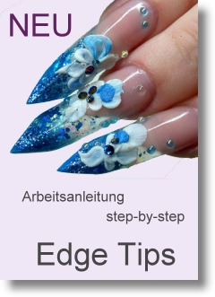 Nageldesign Anleitung Step-by-Step für Edge Tips