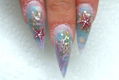 Nailart Anleitung Seaworld 12