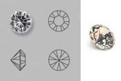 Swarovski Strass Profi - 1.8mm clear