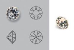 Swarovski Strass Profi - 1.3mm clear