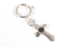 Piercing Kreuz schwarz NP 046