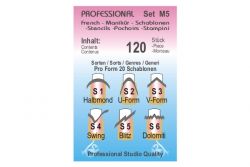 PNP French Manik�r Schablonen Set 120