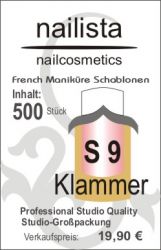 500 French Manikr Schablone S 9