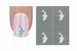 Nailart Schablone 03