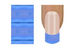 PNP Nail Foil Blue Mist