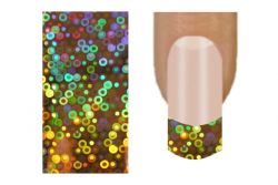 PNP Nail Foil Golden Circles