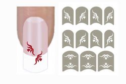 Nailart Schablone A