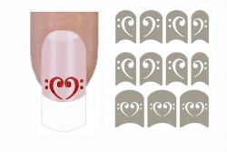 Nailart Schablone C