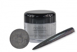 Nailista Acrylpuder - Schwarz Glitter 41