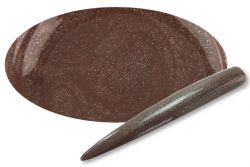 PNP Metallic Gel brown glitter 5ml