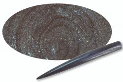 Metallic Gel schwarzblau glitter 5ml