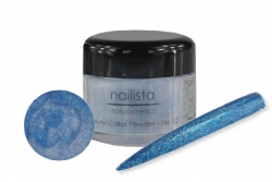Nailista Acrylpuder - X-Glitter T�rkis 52