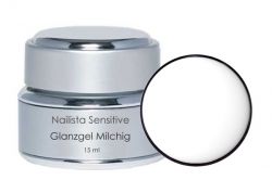 Nailista Sensitiv Glanzgel milchig 15ml