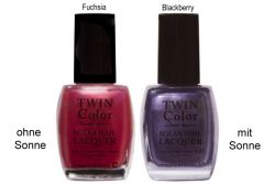 Twin Color Fuchsia - Dark Cherry