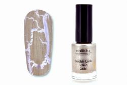 Nailista Crackle Polish - gold