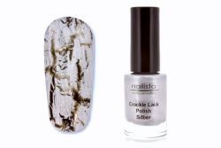 Nailista Crackle Polish - silber