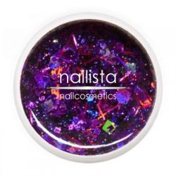 Farb Glitter Gel Crisp Violett 03