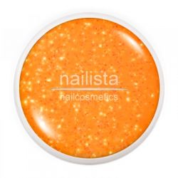 Farbgel Neon Glitter Orange 5ml