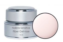 Nailista Sensitiv Fiber Gel rose 15ml