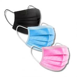 Mundschutz - Einwegmaske - rose - 50 St.