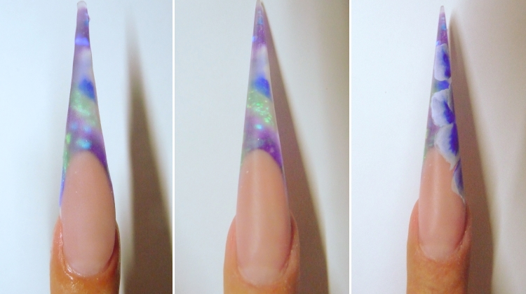Nageldesign Blue Night 3