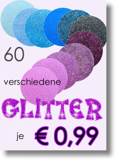 Glitterpuder g&uuml;nstig