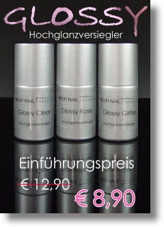 Hochglanzversiegler Glossy - UV Gel