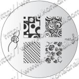 Konad Nailart Stamping Schablone m65