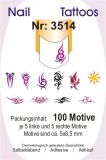 PNP Nail-Tattoo 3514