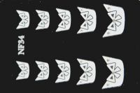 Easy French Nail Sticker Nr. 34