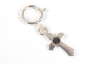 Piercing Kreuz schwarz NP 046