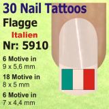 Nailista Fussball WM Nailart Tattoo 06