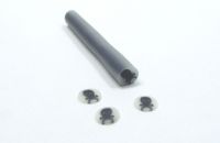 Fimo Skull black - durchsichtig