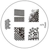 Konad Nailart Stamping Schablone m74