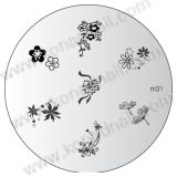 Konad Nailart Stamping Schablone m31