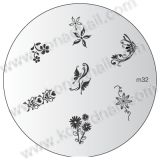Konad Nailart Stamping Schablone m32
