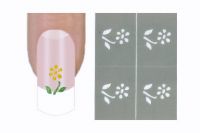 Nailart Schablone 15