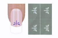 Nailart Schablone 09
