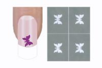 Nailart Schablone 12