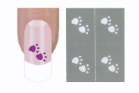 Nailart Schablone 02