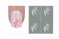 Nailart Schablone 06