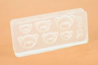 3D Nail Form - teddy bear